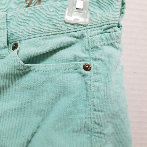 J.Crew pants 24 Matchstick Cord corduroy skinny straight stretch 00903 low rise - Picture 4 of 13